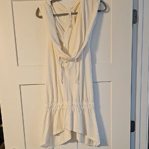 Lululemon White Hooded Tanktop Tunic